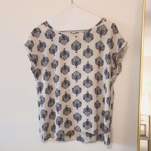 Loft short sleeve blouse
